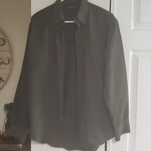 Men's long sleeve button dress shirt- John Ashford